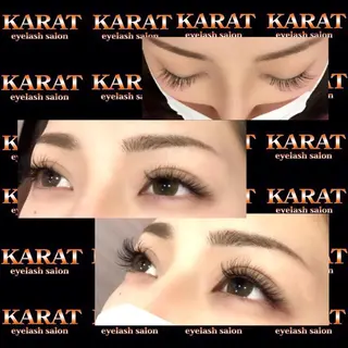 マツエク・マツパ ★KAEDE★伊勢崎 【KARAT】のマツエク・マツパデザイン