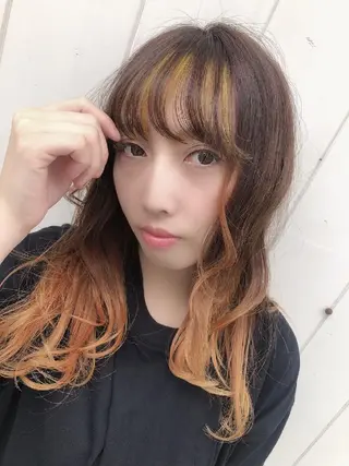 ロング grandage 北千住のヘアスタイル