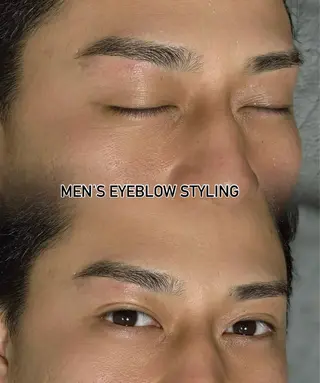 メンズ アイブロウ eclipse eyelashのマツエク・マツパデザイン