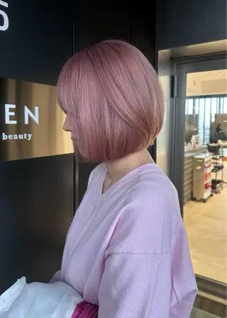 カラー nanami ￤髪質改善￤レイヤーのヘアスタイル
