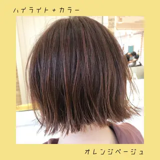 カラー 澤崎 智代のヘアスタイル