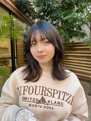 ミディアム MION✂️ 似合わせカットのヘアスタイル