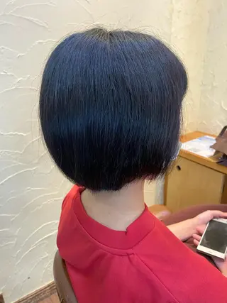 ショート カラー パーマ ヘアアレンジ メンズ キッズ ネイル マツエク・マツパ 🌈髪質改善・美髪矯 正・平野瀬乃🌈のヘアスタイル