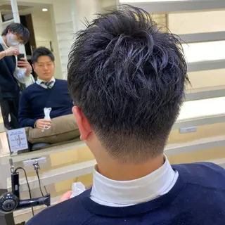 ショート メンズ 【髪質改善】 梅田　聡のヘアスタイル