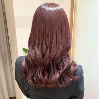 セミロング カラー ヘアアレンジ パーマ/暖色/ボブ イワタテ🇰🇷のヘアスタイル