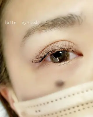 マツエク・マツパ LATTE eyelashのマツエク・マツパデザイン