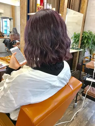 カラー ショート プチプラ&ハイクオ リティ✰Lilly✰のヘアスタイル