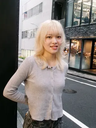 ミディアム カラー カラー系/カット特化 🟠オオタキマサシのヘアスタイル