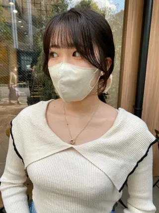 ミディアム ワンカールで盛れる レイヤー🎀Macoのヘアスタイル