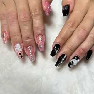 セミロング yuka ♡のネイルデザイン