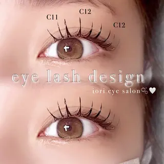 マツエク・マツパ iori eye salonのマツエク・マツパデザイン