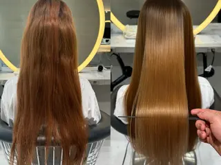 ロング カラー レイヤー/縮毛矯正 のマスター【タケル】のヘアスタイル
