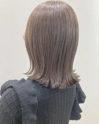 ミディアム カラー 店長 ✂️ムラカミ キラリのヘアスタイル