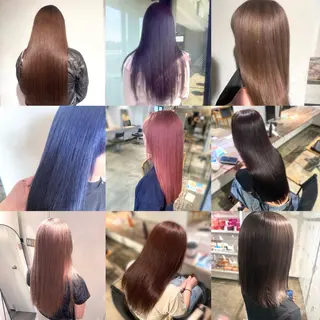 ロング カラー 🫧ブリーチ/透明感 カラー/メンズ/みきのヘアスタイル