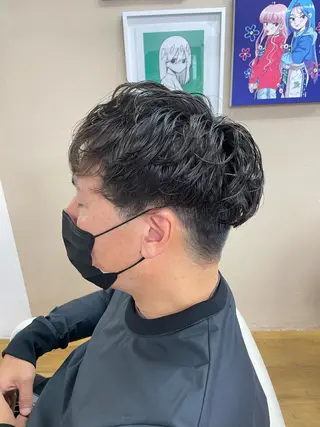 ショート パーマ メンズ ユ カの眉毛・アイブロウイメージ