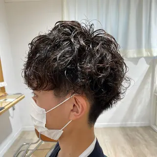 パーマ メンズ まつげ兼任しもさこ 🌟レイヤー得意のヘアスタイル