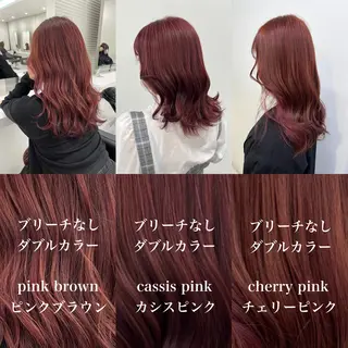 ロング カラー ヘアアレンジ 🇰🇷韓流暖色ヘア 🍒saaya🍒のヘアスタイル