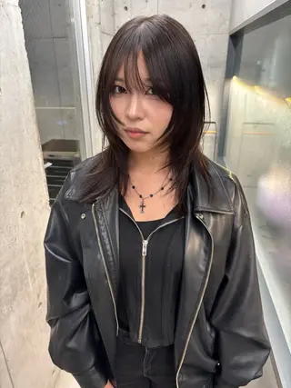 ミディアム yuuna/ ハッシュカット🎀のヘアスタイル