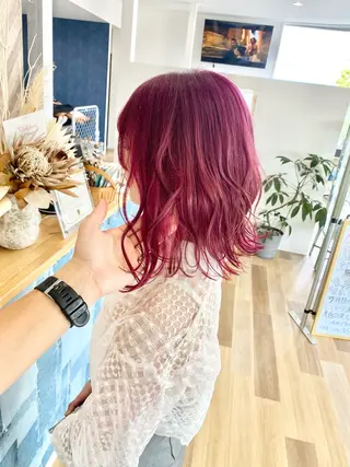 ショート ケアブリーチ 黒瀬有汰のヘアスタイル
