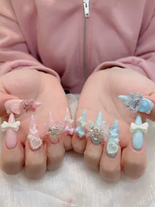 ネイル Nie Nail Hinatachanのネイルデザイン