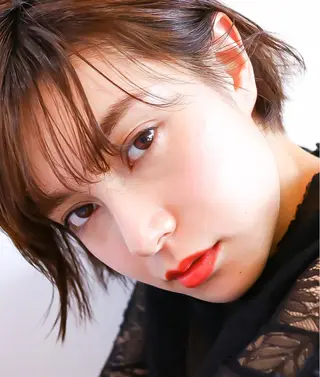 ショート カラー ヘアアレンジ 似合わせhair🔸 アサダ タカコ🔸のヘアスタイル