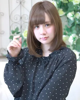 ミディアム カラー 柳澤 興輝のヘアスタイル