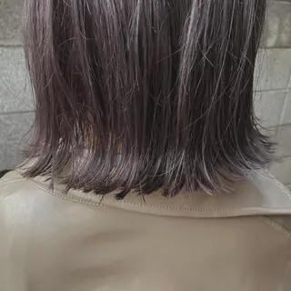 ミディアム カラー 荒川 ひなの 新川崎のヘアスタイル
