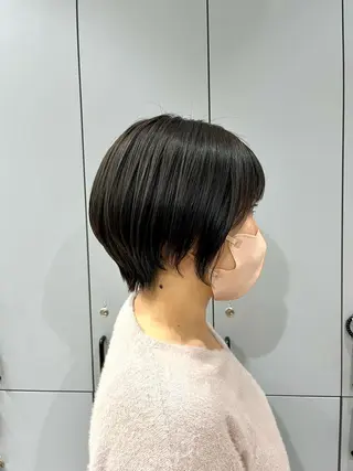ショート 山本 佳奈のヘアスタイル