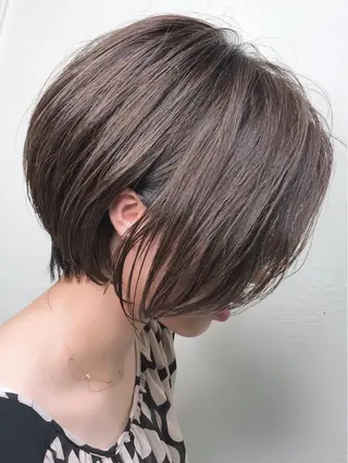 ショート カラー ✨大人ショート特化 /カットモデル/銀座のヘアスタイル