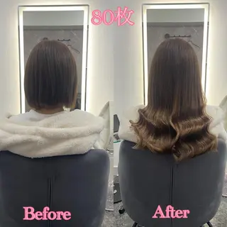 ロング シールエクステ ♡SAORI♡のヘアスタイル