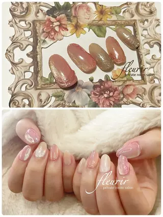 ネイル フルリール 【プライベートサロンのネイルデザイン