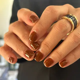 ネイル シンプルネイル Ezura Yumiのネイルデザイン