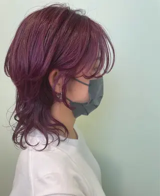 カラー mihiro 🩷のヘアスタイル