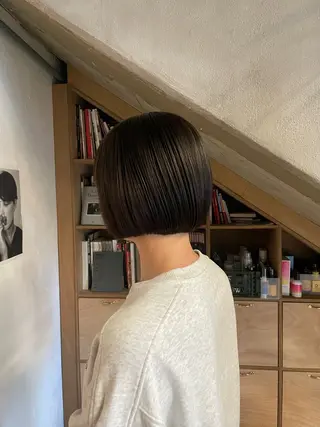 ショート ショート/パーマ /muku サリのヘアスタイル
