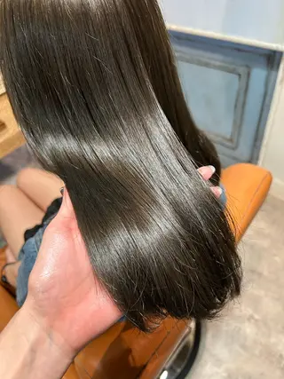 セミロング カラー HARE nene🐿🍡のヘアスタイル