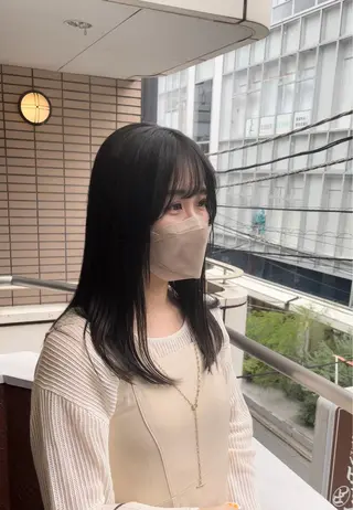 ミディアム カラー ヘアアレンジ EMANON大宮 ANNEX所属・Joshua / 素髪改善のヘアスタイル