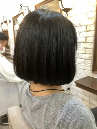 ショート カラー 鷺沼駅徒歩1分 キシタクのヘアスタイル
