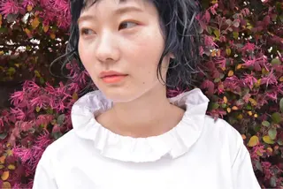 ミディアム カラー パーマ AND THE BRICKS北川珠紀の眉毛・アイブロウイメージ
