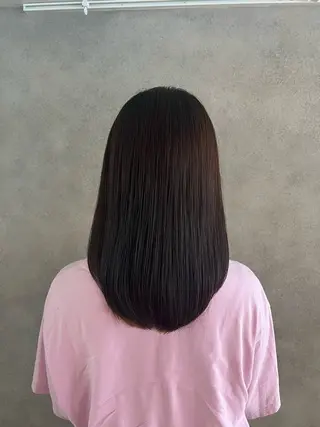ミディアム 大川 愛未のヘアスタイル