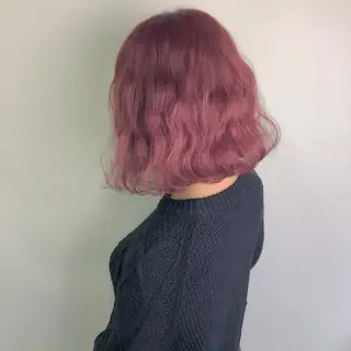 ショート カラー 💗💗韓国レイヤー yu-ki💗💗のヘアスタイル