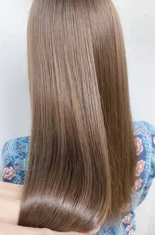 ロング カラー パーマ ヘアアレンジ 竹内ケンゴ🇰🇷 EIGHT藤沢のヘアスタイル
