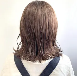 ミディアム カラー ワタベ ハヤト/ トップデザイナーのヘアスタイル