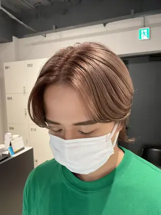 ショート カラー ブリーチ👩🦳/ ✂︎MANAMIのヘアスタイル
