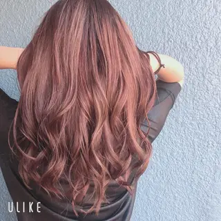 ロング カラー デザインカラー✨新倉 佑奈のヘアスタイル