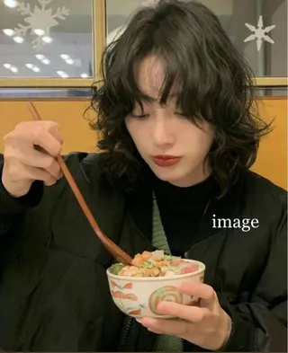 パーマ 海外風ニュアンス パーマ/たいきのヘアスタイル