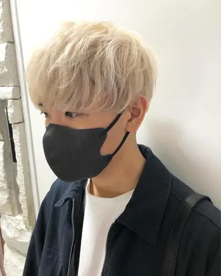 カラー ヘアアレンジ メンズ メンズ特化✂️栗原 侑也のヘアスタイル