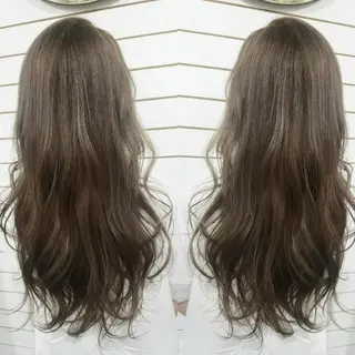 ロング 今中 小百合のヘアスタイル