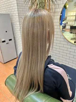 ロング カラー 石井 佑樹のヘアスタイル