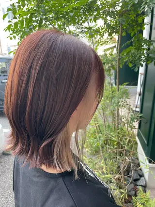 ショート カラー 山下 襟華のヘアスタイル