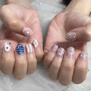 ネイル I pinknail 韓国風·持ち込み専門のネイルデザイン